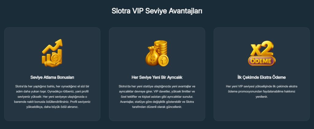 slotra vip hizmet